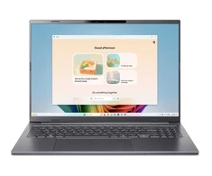 Nešiojamas kompiuteris Acer Nešiojamas kompiuteris Aspire Aspire 16 AI A16-11M-X9L6 CPU Qualcomm Snapdragon X X1-26-100 3000 MHz 16" 1920x1200 RAM 32GB LPDDR5x SSD 1TB Qualcomm Adreno GPU Integrated ENG Card Reader Micro SD Windows 11 Home Steel Pilkas 1.55 kg NX.JLNEL.002