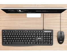 Acer OAK040 Klaviatūra su laidu + Pelė USB / ENG