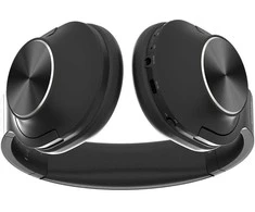 Ausinės su lankeliu ant galvos AIWA HST-220BT BT/AUX/USB-C 20dB įmontuotas mikrofon Juoda