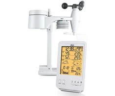 Profesionali meteorologinė stotelė „Alecto WS-4800“ su belaidžiu jutikliu