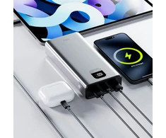 „Allity Sp. su o.o.“ „Allity“ išorinė baterija APB-100 PD QC 22,5 W 20000 mAh pilka