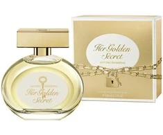 Antonio Banderas Her Golden Secret EDT tualetinis vanduo moterims, 80 ml