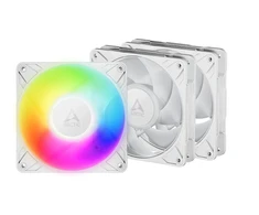 Arctic Cooling ARCTIC P12 PRO PWM PST A-RGB korpuso ventiliatoriai, 4-pin, 120mm, balti, 3vnt.