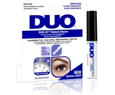 Ardell DUO Quick-Set Striplash Adhesive Baltas / Clear 14 g