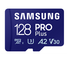 Atminties kortelė Samsung PRO Plus microSD, 128GB, MB-MD128SB/WW