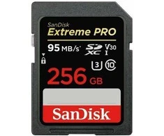 Atminties kortelė SanDisk Extreme PRO 256GB Micro SDXC RescuePRO Deluxe Memory Card