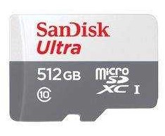 Atminties kortelė SanDisk Ultra Micro SDXC 512GB UHS-I Memory Card
