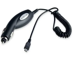 Akyga ATX Platinum Premium Car charger 12 / 24V / 1A + Micro USB cable Juodas (Raudona Blister)