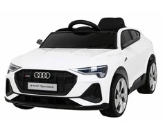 Ramiz Elektromobilis vaikams Audi E- Tron QLS-6688, 4x4, baltas