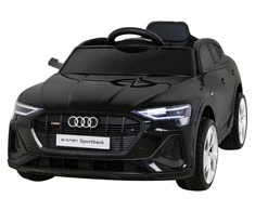 Ramiz Elektromobilis vaikams Audi E- Tron QLS-6688, 4x4, juodas