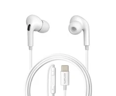 4smarts ausinės Melody Digital Basic USB-C laidinės D/A baltos spalvos 465590