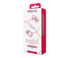 Ausinės Forever Ausinių rinkinys Forever MSE-100 rožinė-auksinė