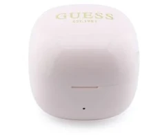 Guess Mini Classic Logo OWS belaidės ausinės rožinės spalvos