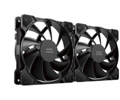 Mars Gaming MFPROX2 2x 120 mm kompiuterio korpuso ventiliatorius