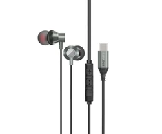 Promate Silken-C ergonominės stereofoninės ausinės su laidinėmis USB-C ausinėmis / 1,2 m