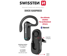 Ausinės Swissten Bluetooth Ausinės Dock Earpiece