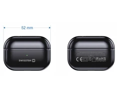 Ausinės Swissten TWS Minipods Juoda