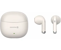 Swissten TWS Mini TUNE belaidės stereo ausinės su mikrofonu, smėlio spalvos