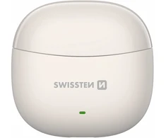 Swissten TWS Mini TUNE belaidės stereo ausinės su mikrofonu, smėlio spalvos