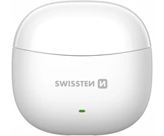 Swissten TWS Mini TUNE belaidės stereo ausinės su mikrofonu, baltos
