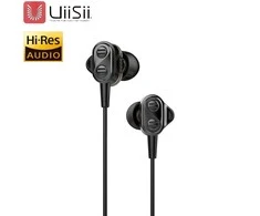 „UiiSii Premium Hi-Res“ originalios ausinės su mikrofonu ir garsumo valdymu / 3,5 mm / 1,2 m
