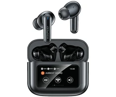 AWEI Bluetooth 5.4 T56 ANCTWS ausinės + docking station juodos spalvos