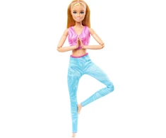 Mattel Made to Move Barbie Doll Skirtas šviesiems plaukams Hair (HRH27) | Mattel