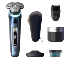 Barzdaskutė Xiaomi PHILIPS i9000 Prestige Ultra Wet/Dry elektrinė skustuvo galvutė (įkraunama) Mystic Aqua XP9201/33
