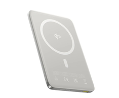 LiPo išorinis akumuliatorius (PowerBank) 10000mAh 27W su bevieliu QI2, magnetiniu laikikliu Magsafe Titanium Ultra-slim PicoGo AM41BASEUS