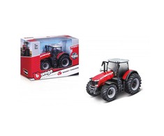 Bburago BBU Traktor MasseyFerguson 8740S raudonas 10cm 31613