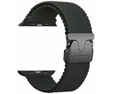 Beline Woven Nylon Parachute apyrankė skirta Apple Watch 38/40/41mm juodos spalvos