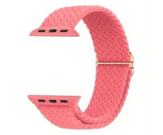 Beline Woven Nylon Parachute apyrankė for Apple Watch 38/40/41mm Rose Raudona
