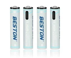 Beston AA620272 Rechargeable AA batteries 4pcs 1800mAh