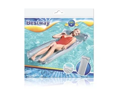 BESTWAY 44013 Pripučiamas plaukimo čiužinys pilkos spalvos