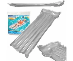 BESTWAY 44013 Pripučiamas plaukimo čiužinys pilkos spalvos