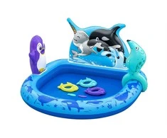 Pripučiamas baseinas BESTWAY POLAR PALS, 34 x 131 x 73 cm