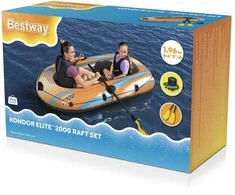 Bestway Kompaktiška pripučiama valtis 196x106 cm