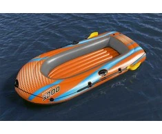 Bestway pripučiamų plaustų rinkinys Kondor Elite 3000 suklijomis ir pompa 61145