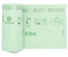 BioBag Compostable Garbage Bags 10L 42x45cm