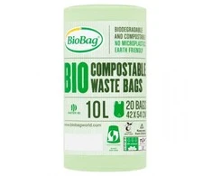 BioBag 10L kompostuojami šiukšlių maišai
