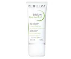 Bioderma Sébium Mat Control Matiškumą suteikiantis ir veido odą lyginantis kremas, 30 ml