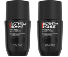 Biotherm Homme 72H Day Control Extreme Protection Roll-on rutuliniai dezodorantai vyrams, 2 x 75 ml