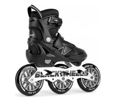 Rolls Blackwheels Dinaminis greitis reguliuojamas juoda iš 37 -40