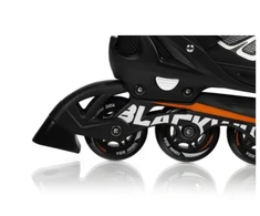 Blackwheels reguliuojami riedučiai Sonic juodos/oranžinės spalvos 40-43