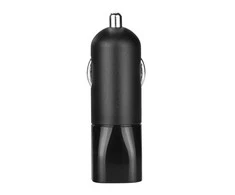 BlueStar Automobilinis įkroviklis Blue Star USB A 2A + laidas USB A į Micro USB juodas