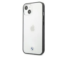 Apple iPhone 13 Mini BMW dėklas Signature Collection (BMHCP13SPCUMRBK) skaidrus