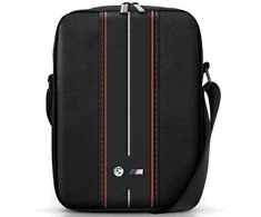 Krepšys BMW BMTB10COMPVSKR planšetiniam kompiuteriui 10" juodos spalvos Nylon Raudona Stripe