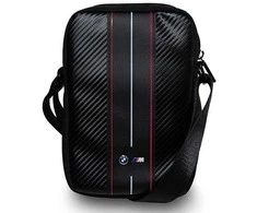 Bag BMW BMTB8COMSCAKR 8″ juodos spalvos Carbon Raudona Stripes