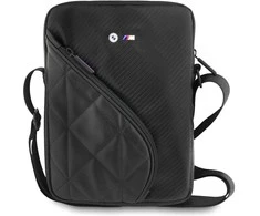 BMW Carbon Pockets &amp; Metal Logo 10" Planšetė Bag - Juodas
