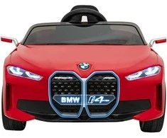 Elektrinė mašina vaikams BMW I4 raudonos spalvos